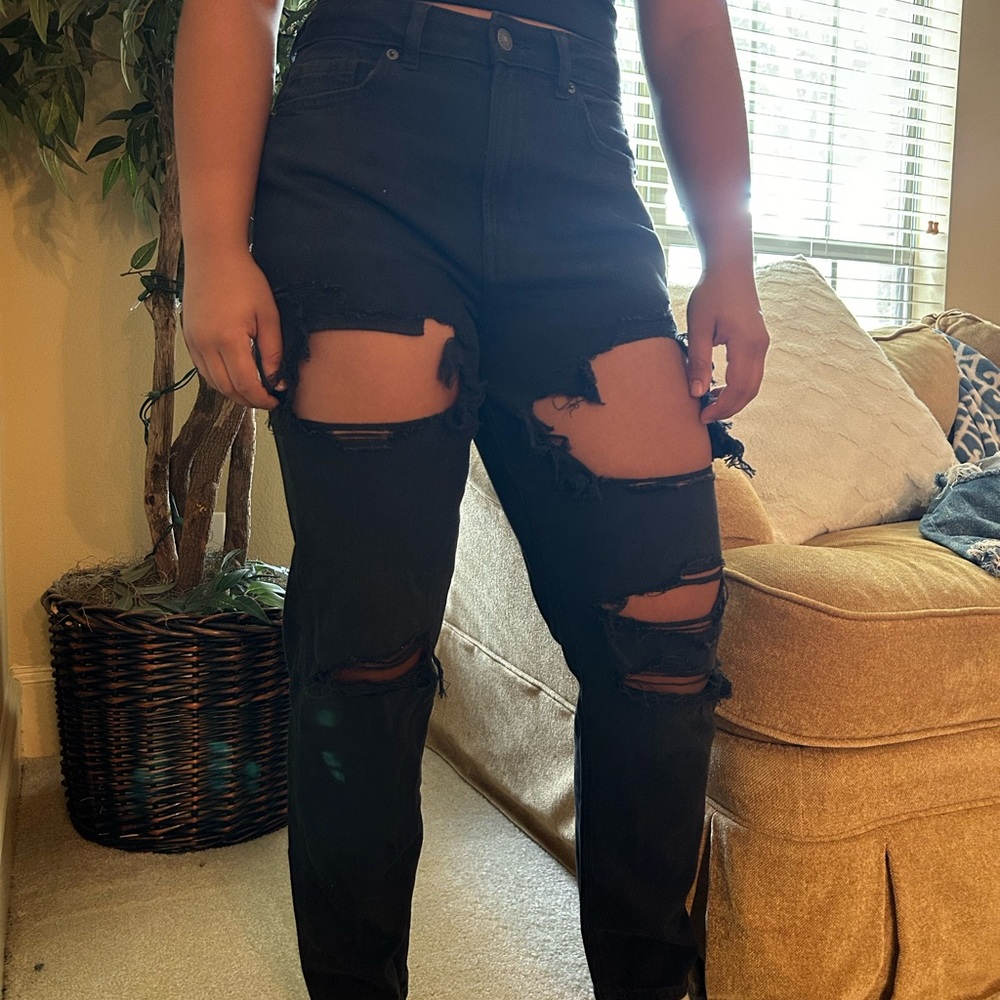 Black American Eagle Jeans